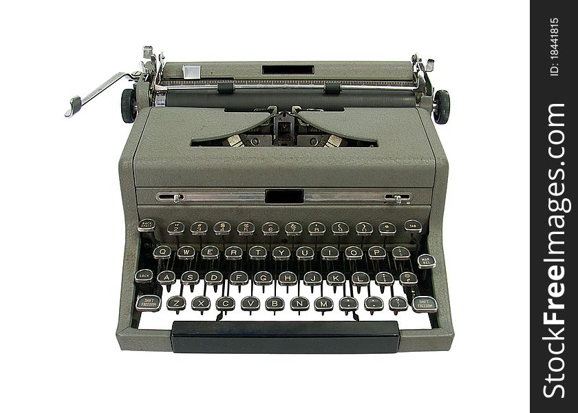 Old Fashioned Typewriter