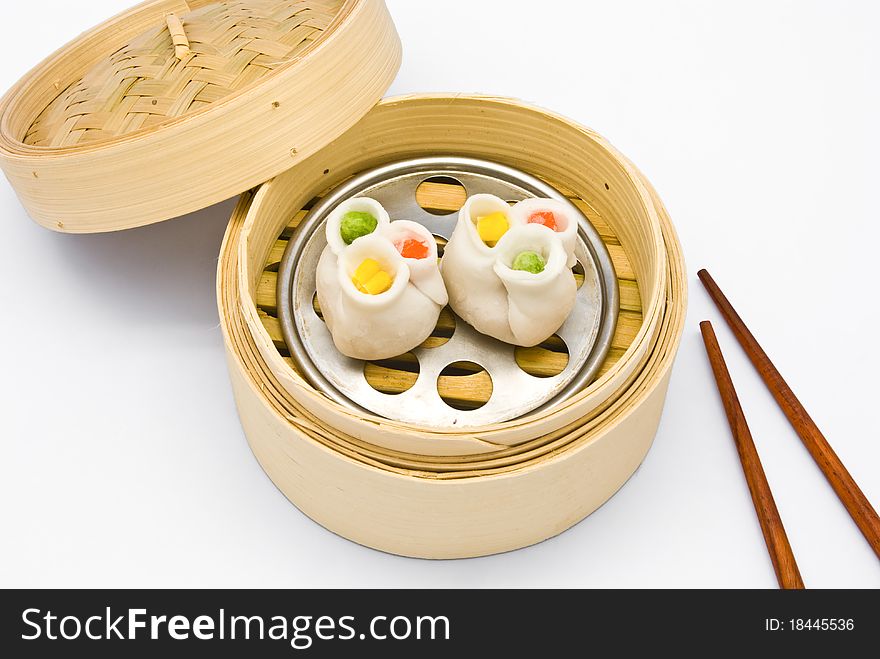 Steamed Rolls Stuffed With Pork And Shrimp