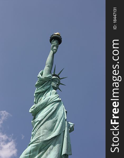 Statue Of Liberty Upper Body