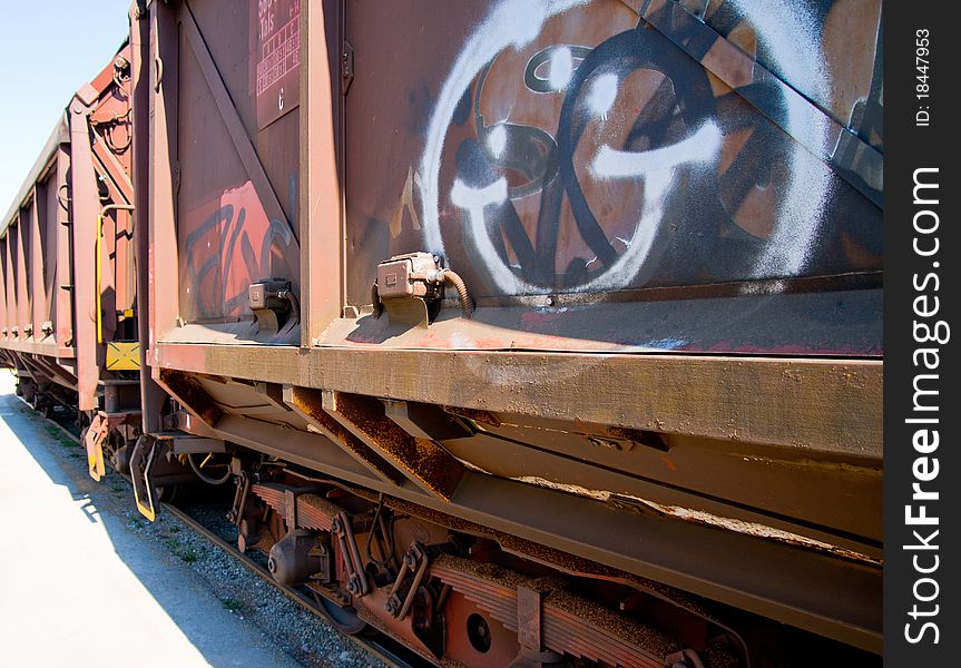 Train With Graffiti