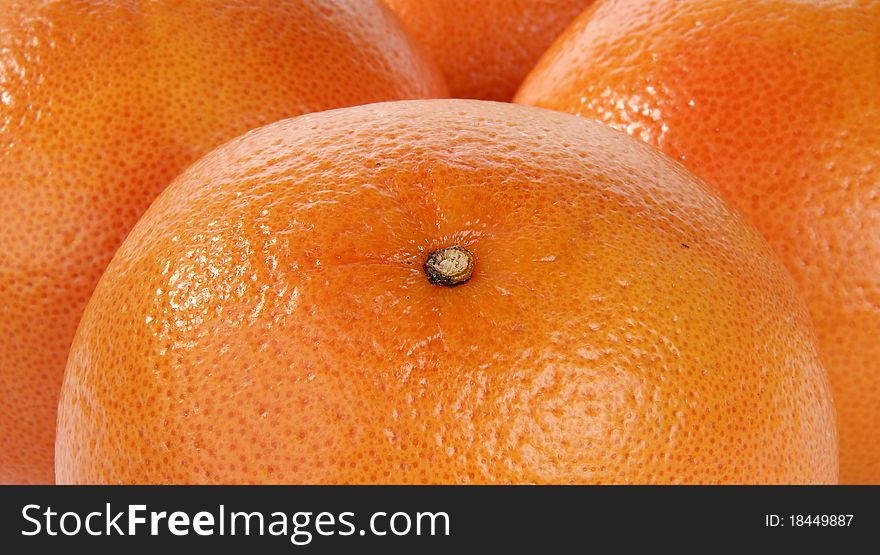 Large Grapefruit Closeup