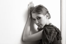 Artistic Portrait Of Elegant Young Woman Stock Photo Artistic Portrait Of Elegant Young Woman Stock Photo