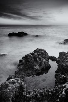Beautiful Seascape Royalty Free Stock Photography Beautiful Seascape Royalty Free Stock Photography