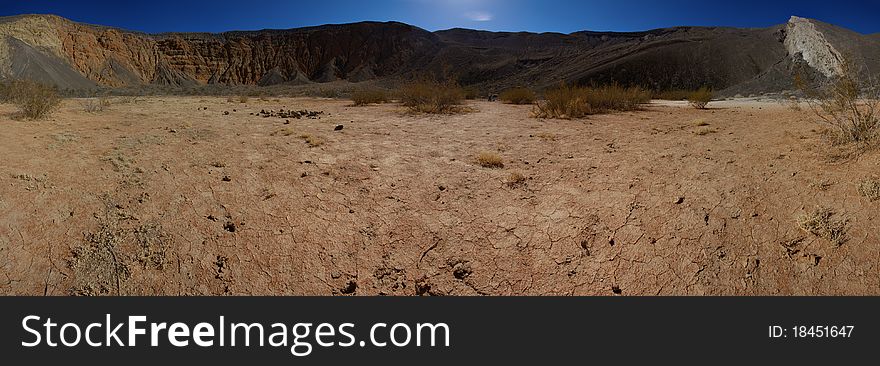 Ubehebe Crater Panoramic