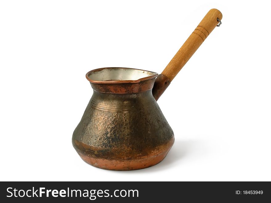 Coffee pot isolated