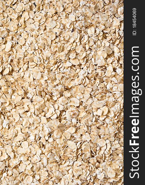 Cereal (oats) texture, vertical, background. Cereal (oats) texture, vertical, background