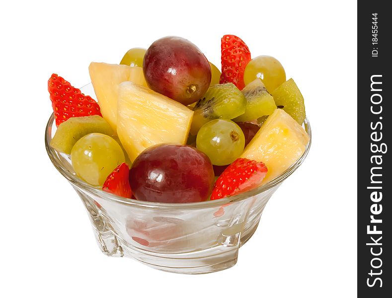 Fruit salad with vitamins good for health