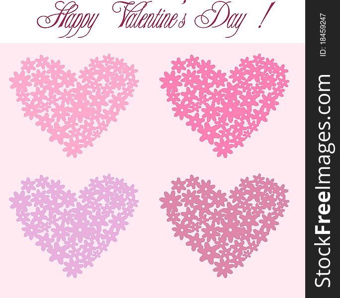 Valentine S Day Background/ Card