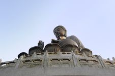 Tian Tan Bronze Buddha At Lantau Island, Hong Kong Royalty Free Stock Image Tian Tan Bronze Buddha At Lantau Island, Hong Kong Royalty Free Stock Image