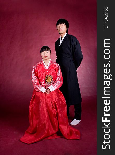 Asian Traditional Couple