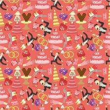 Seamless Wedding Pattern Stock Images Seamless Wedding Pattern Stock Images