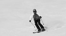 Smiling Skier Royalty Free Stock Photography