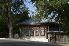 Log Cabin In Tarusa Town Royalty Free Stock Photo Log Cabin In Tarusa Town Royalty Free Stock Photo