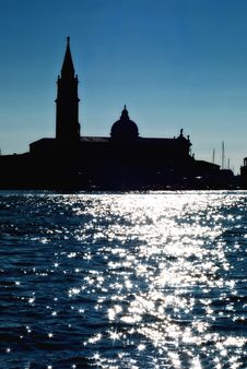 Venice Reflections On The Sea Stock Photo Venice Reflections On The Sea Stock Photo