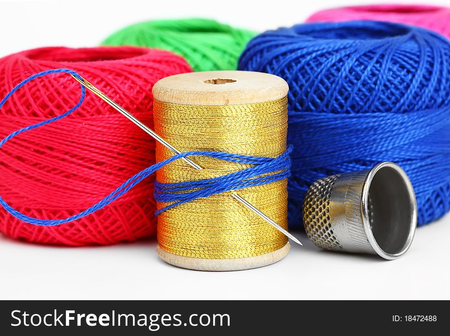 Colored Thread, Needles