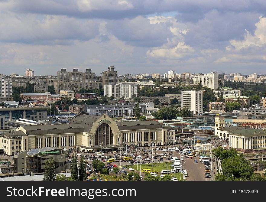 Railway Station In Kiev