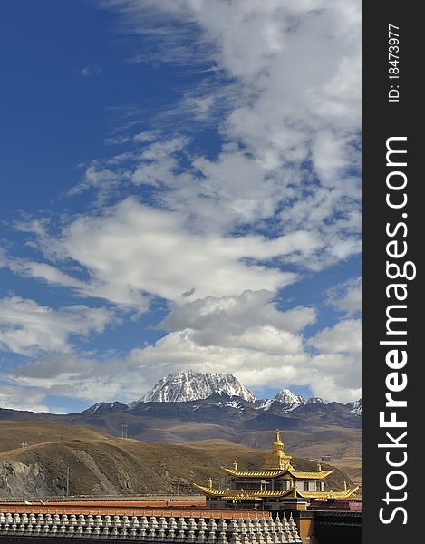 Built in the grasslands of Tibetan buddhist monasteries. Built in the grasslands of Tibetan buddhist monasteries