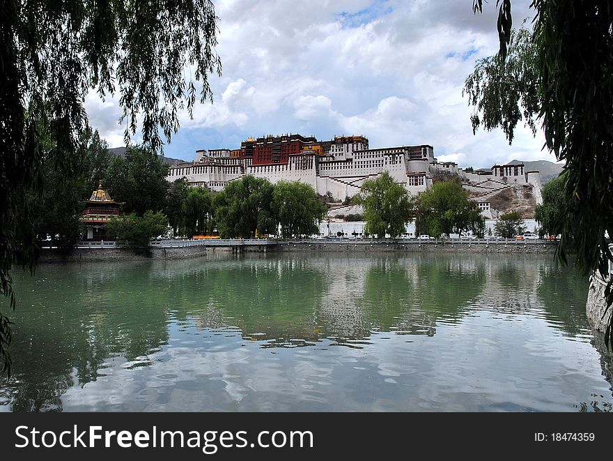 Located in Tibet, the Potala Palace was used as a residence of the Dalai Lama.