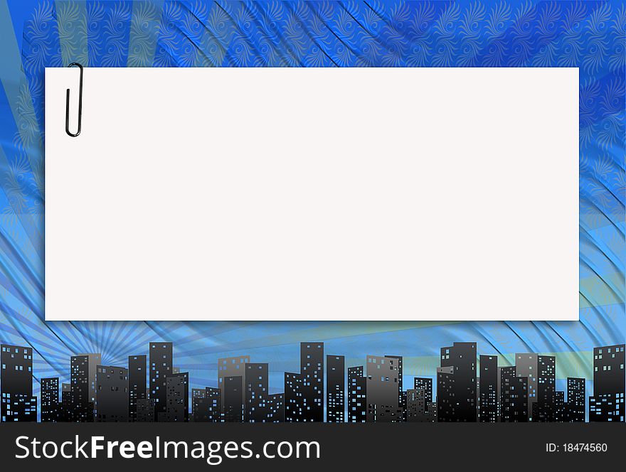 Frame,Copy Space, Blue fantasy infinity background