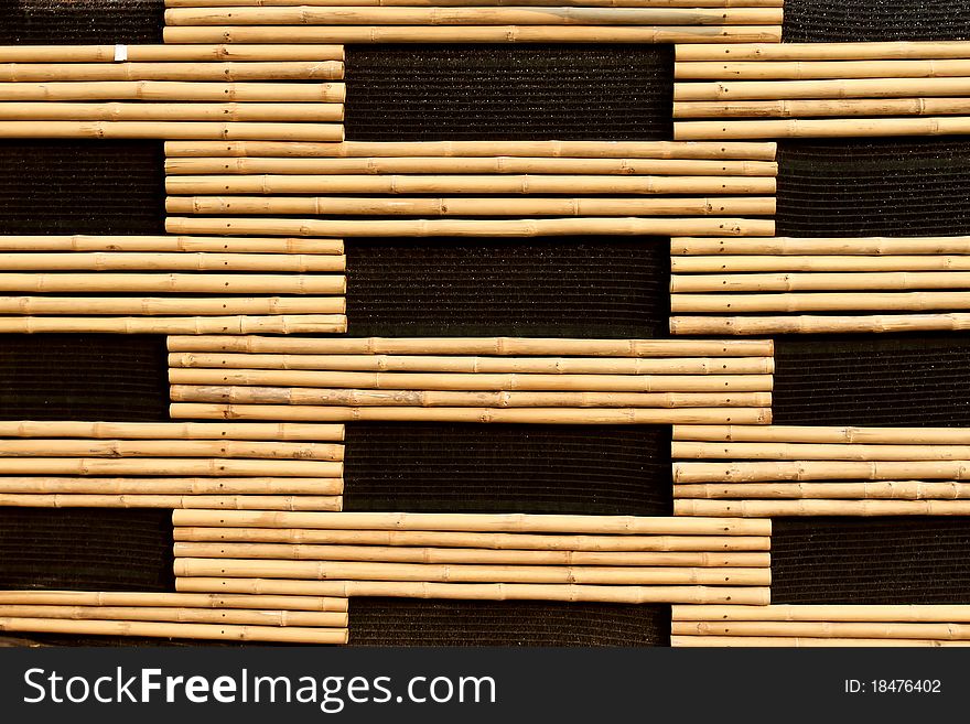 Background Of Bamboo Sticks