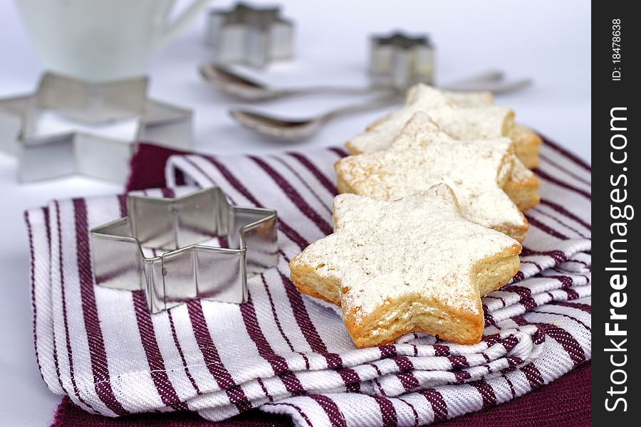 Delicious homemade vanilla milk cookies. Delicious homemade vanilla milk cookies