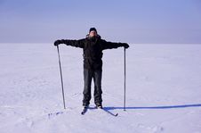 Cross-country Skier Stock Photos Cross-country Skier Stock Photos