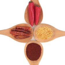 Chili Selection Stock Image Chili Selection Stock Image