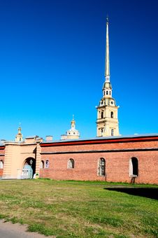 The Peter And Paul Fortress Royalty Free Stock Image The Peter And Paul Fortress Royalty Free Stock Image