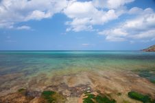 Sea Horizon At Menorca Royalty Free Stock Photography Sea Horizon At Menorca Royalty Free Stock Photography