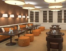 Interior Of Restaurant. Stock Image Interior Of Restaurant. Stock Image