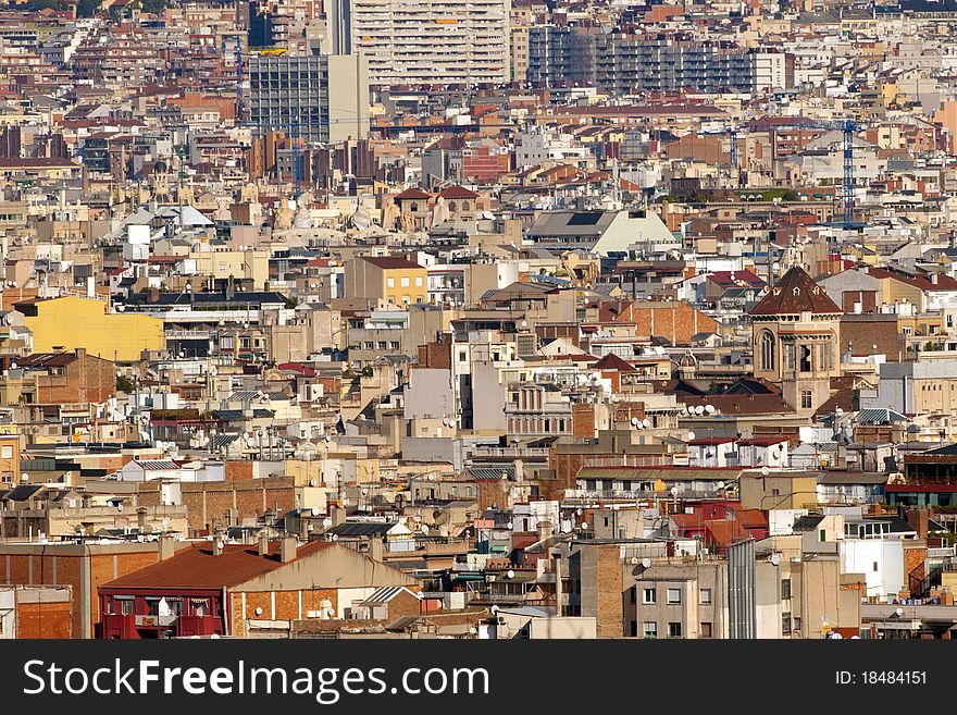 Barcelona Panoramic View