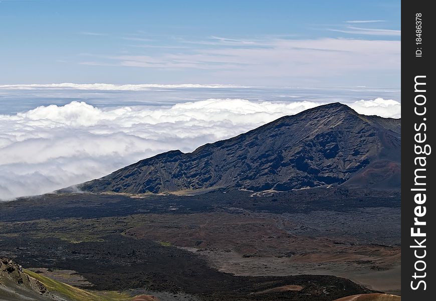 Haleakala Volcano in Hawaii