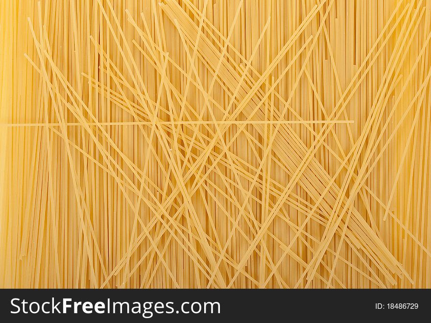 Spaghetti italian pasta background.Texture for design