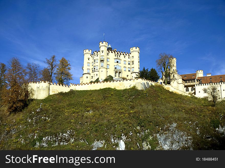 Hohenschwangau castle in Bavaria, Germany. Hohenschwangau castle in Bavaria, Germany.