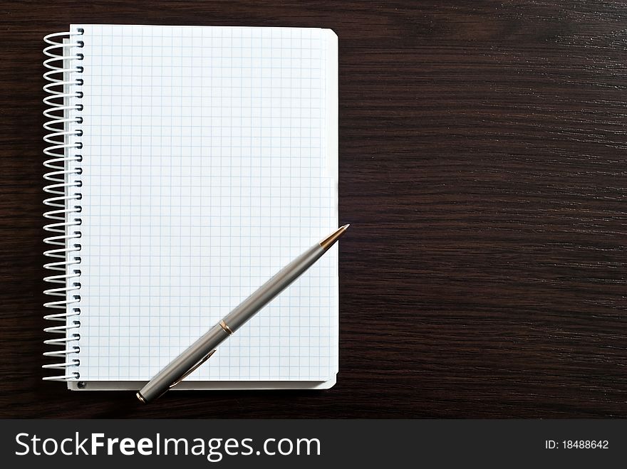 Blank Spiral Note Pad