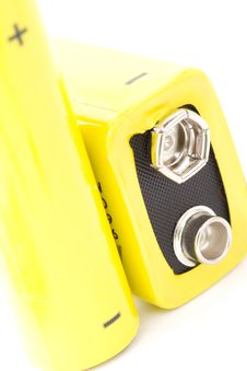 Batteries Royalty Free Stock Photography Batteries Royalty Free Stock Photography