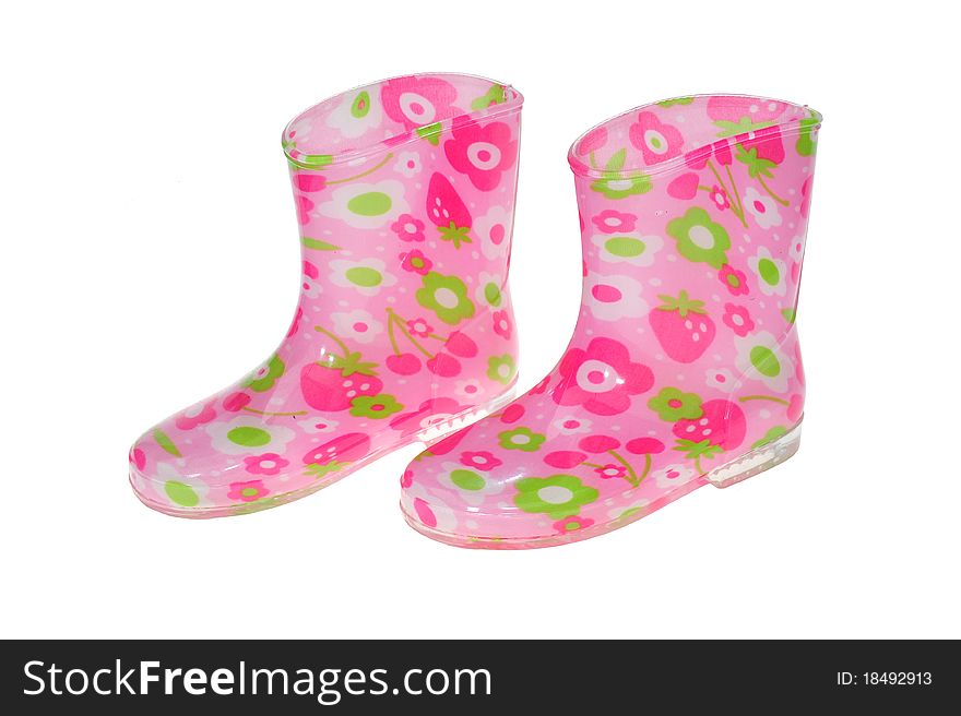 Colorful Children Rubber Boots