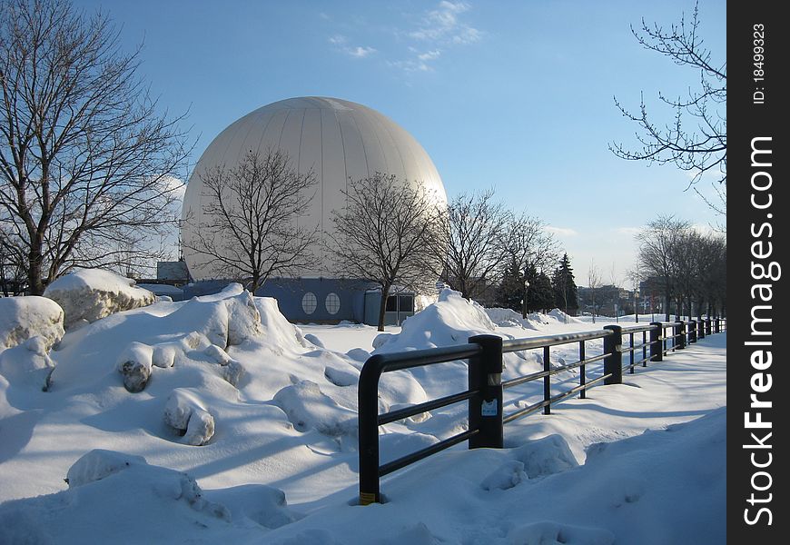 Air Ball In Winter