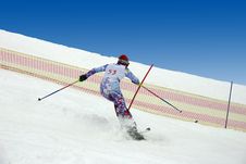 Skier. Royalty Free Stock Photo