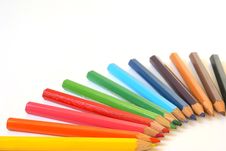 Pencils Composition Royalty Free Stock Photography Pencils Composition Royalty Free Stock Photography