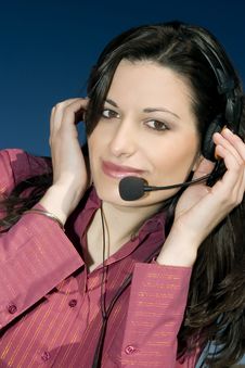 Call Center Royalty Free Stock Photography Call Center Royalty Free Stock Photography