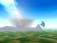Meteor Strike 10 Royalty Free Stock Images Meteor Strike 10 Royalty Free Stock Images