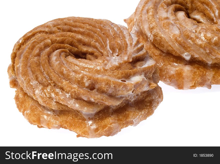 Cookies isolated on the white background