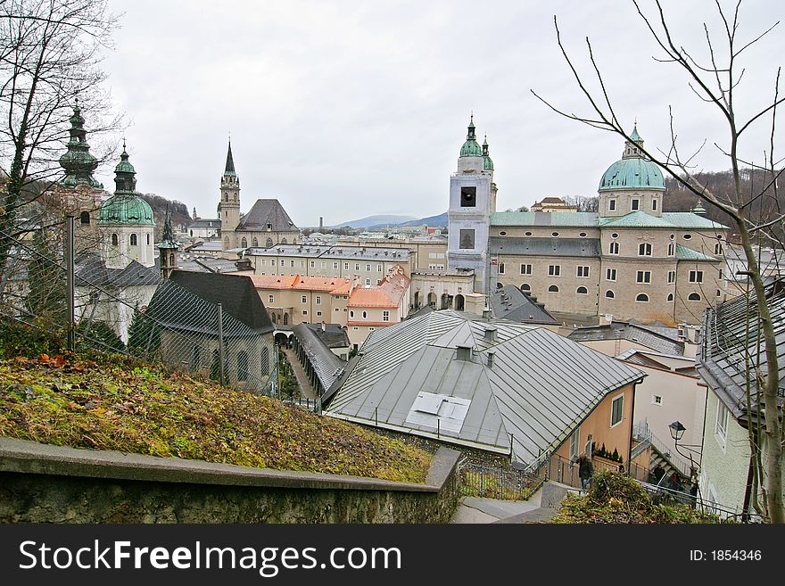 Salzburg Cityscape