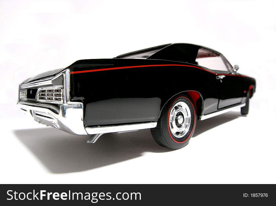 1966 Pontiac GTO Metal Scale Toy Car Fisheye 3