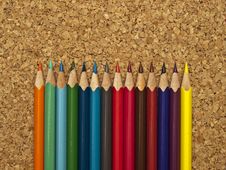 Colored Pencils Royalty Free Stock Photography Colored Pencils Royalty Free Stock Photography
