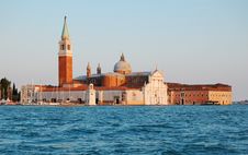 Island Of San-Giorgio In Evening Stock Images Island Of San-Giorgio In Evening Stock Images
