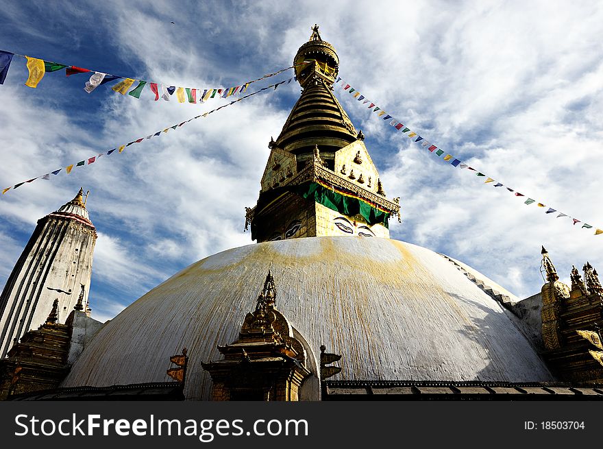 Pagoda In Nepal