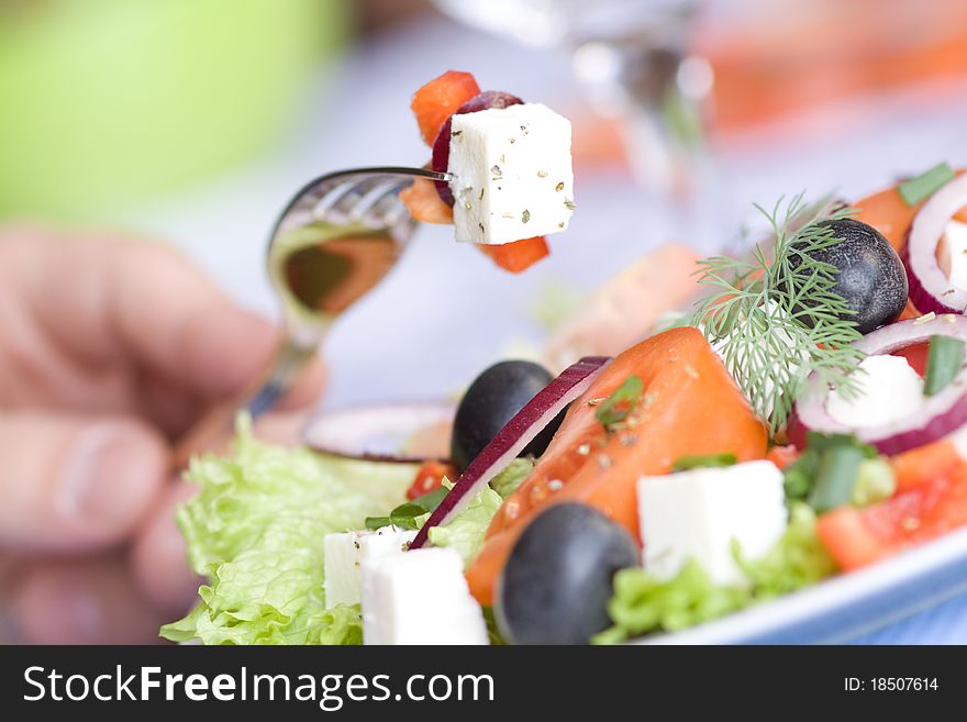Healthy Greek Salad