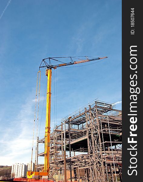 Tower Crane And Steelwork